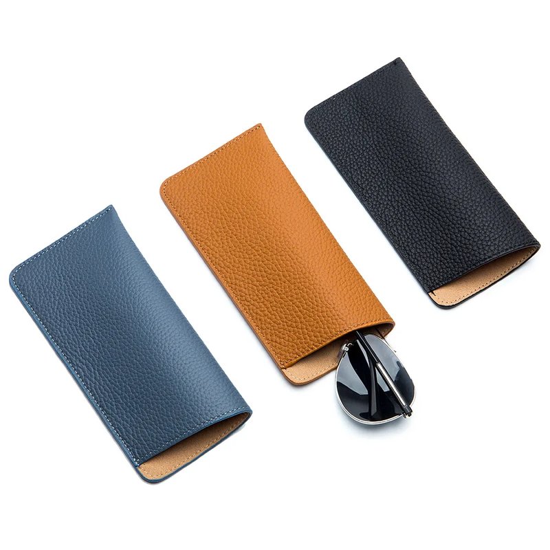 Genuine Leather Eyewear Case