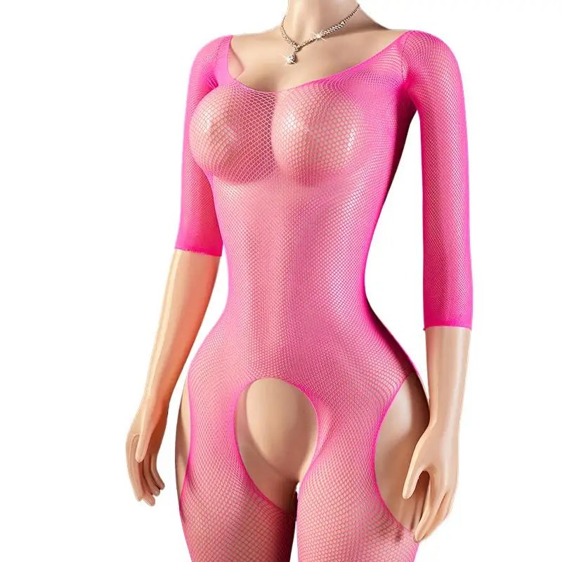 Crotchless Fishnet Bodystocking