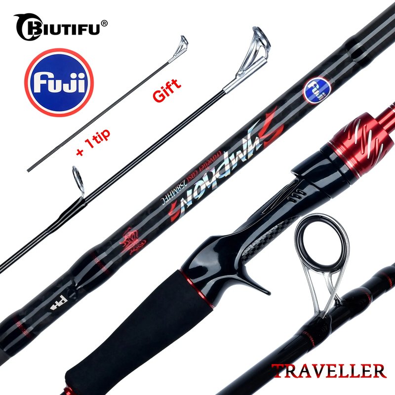Compact Carbon Fishing Rod