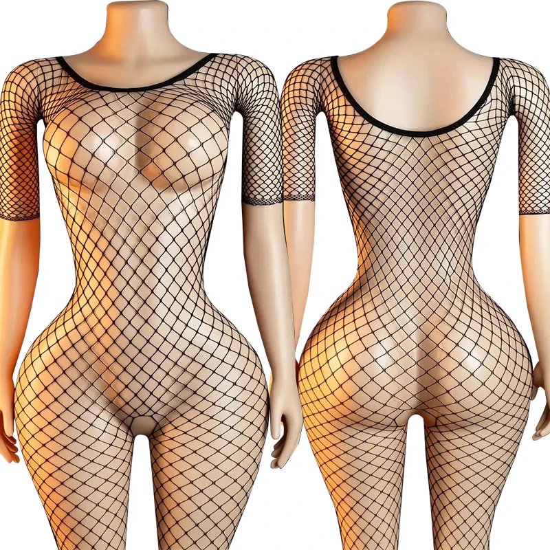 Seductive Fishnet Bodystocking