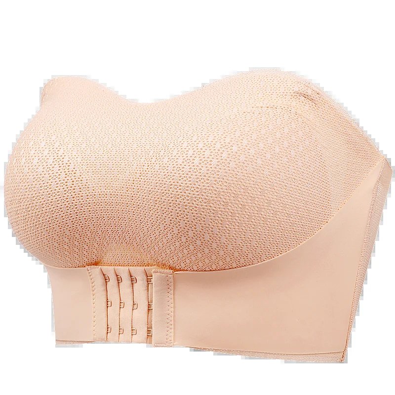 Invisible Push-Up Strapless Bra