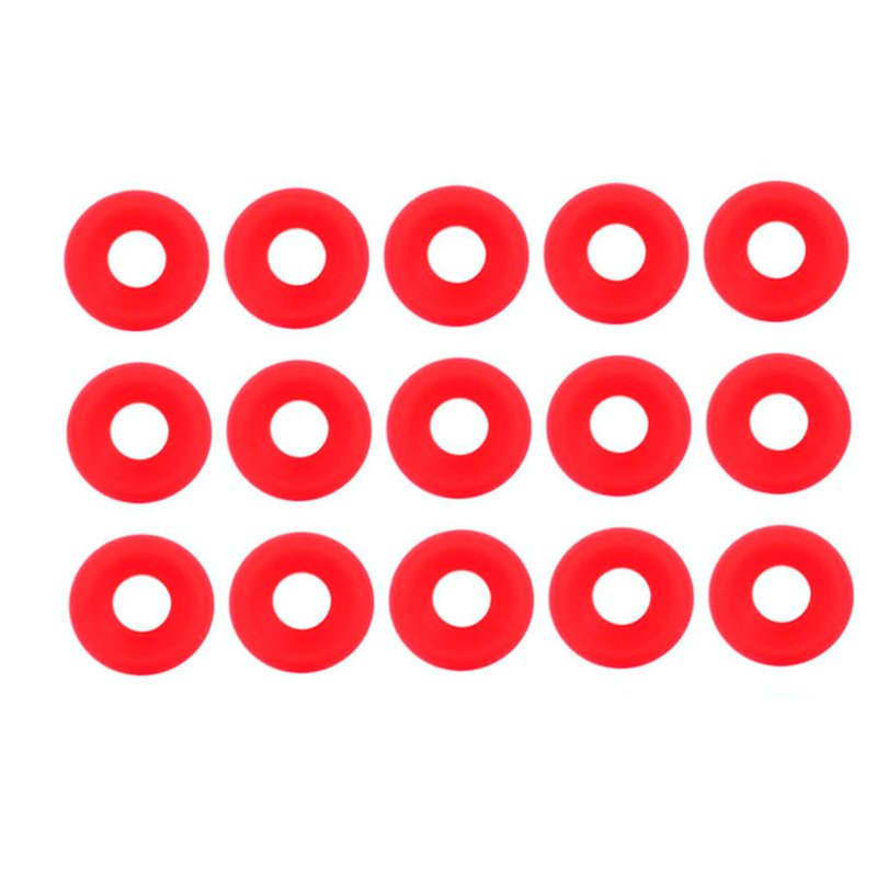 25 Red Silicone Bottle Seals