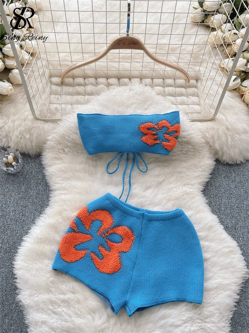 Bohemian Beach Knit Set