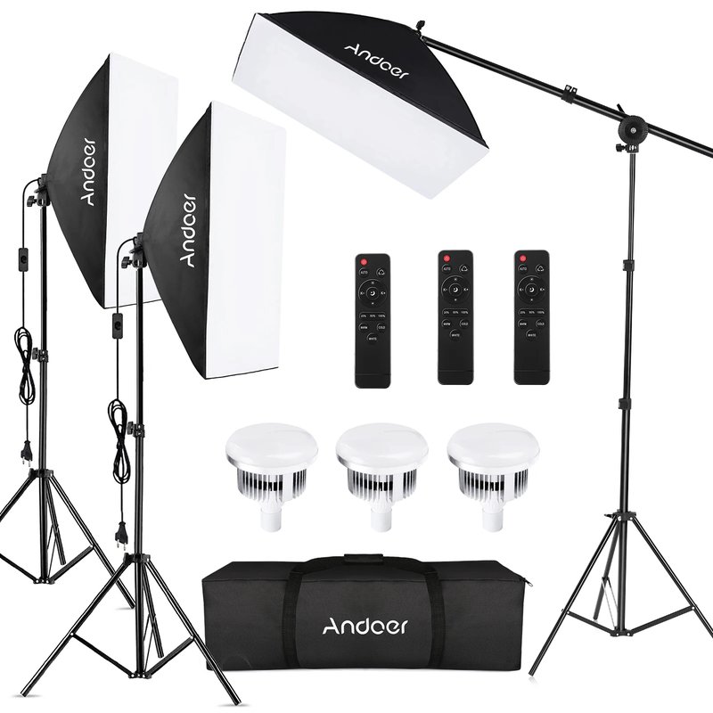 Andoer Softbox Lighting Kit