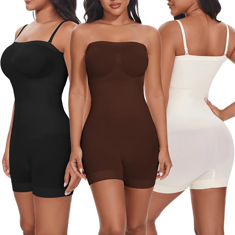 Strapless Off-Shoulder Bodysuit