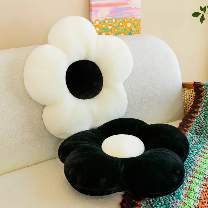 Soft Sunflower Throw Pillow
