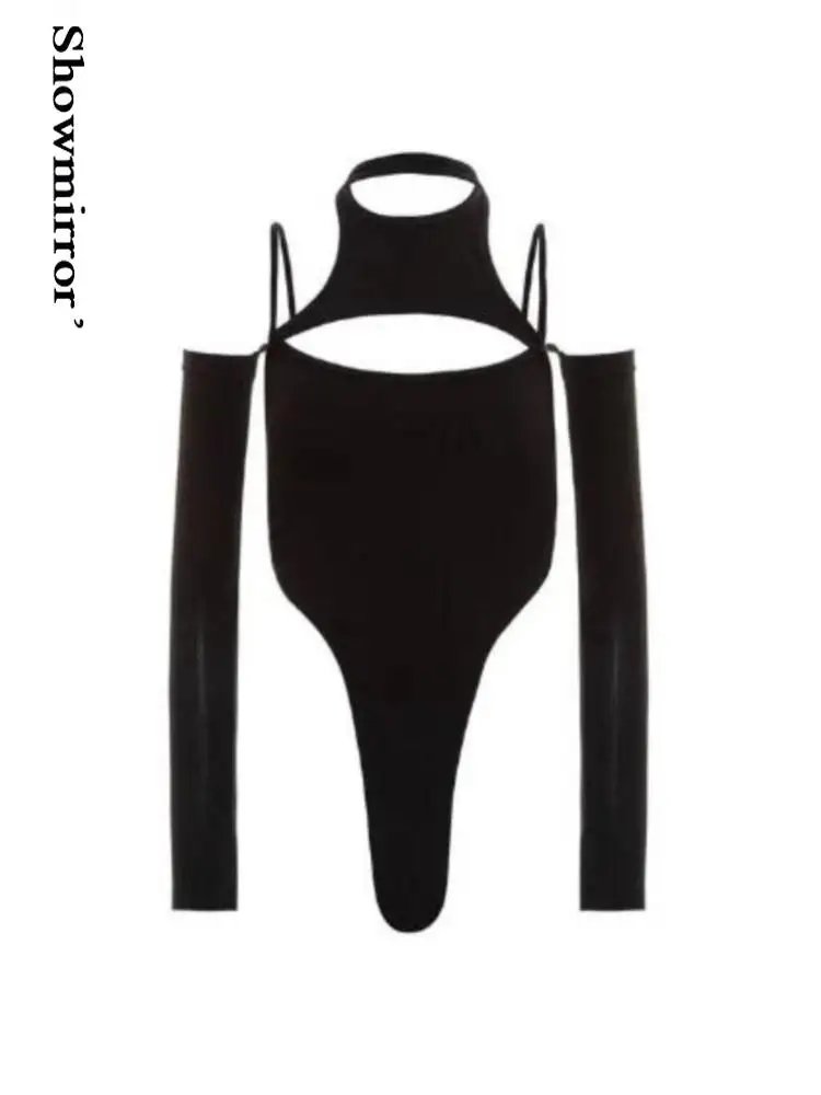 Gothic Harajuku Backless Bodysuit