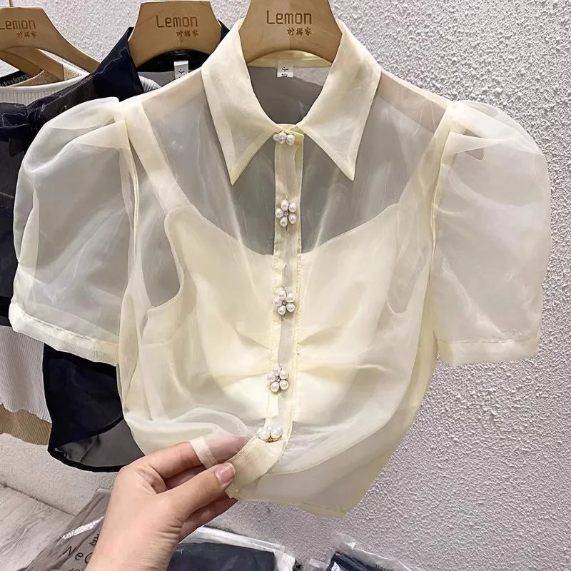 Chic Summer Chiffon Top for Women