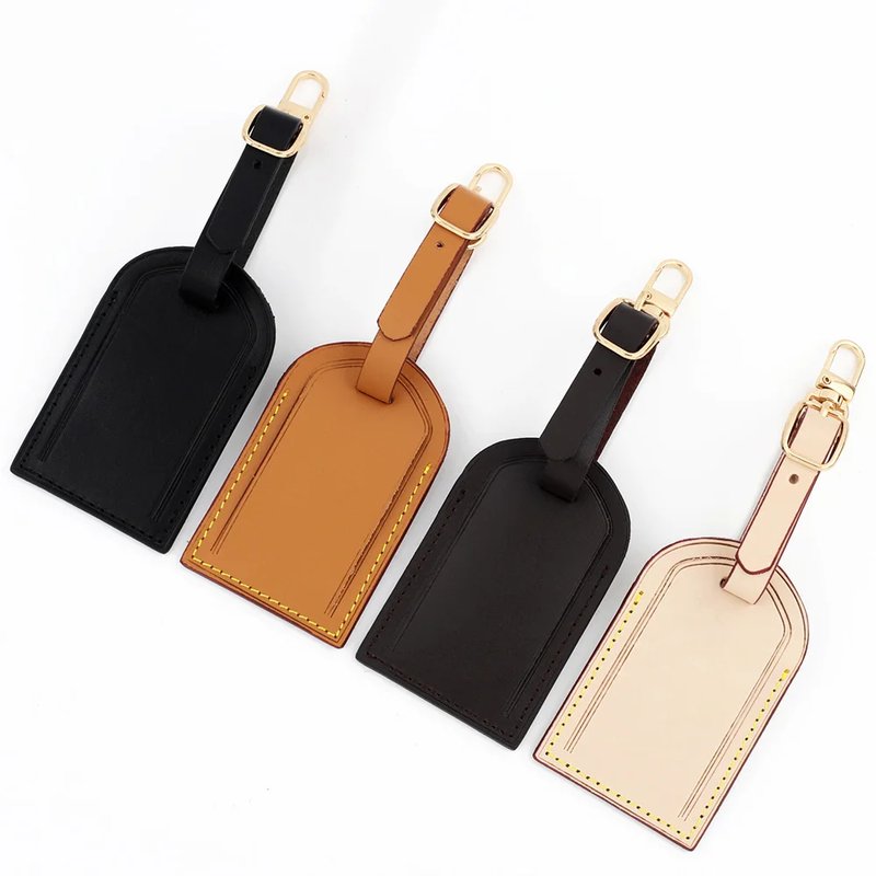 Luxury Vachetta Leather Luggage Tag