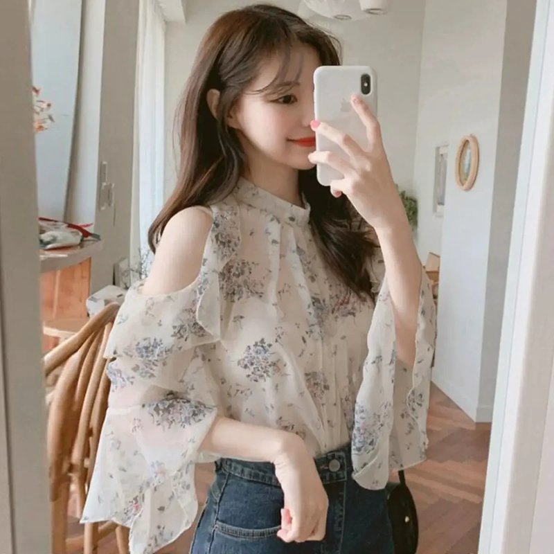 Elegant Ruffle Blouse for Women