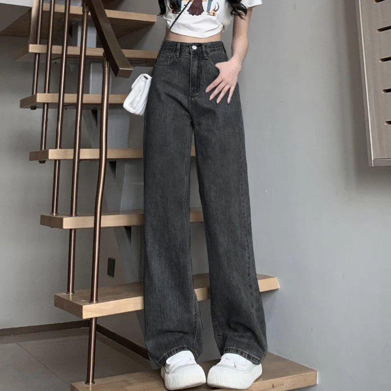 Vintage High Waist Wide Leg Jeans