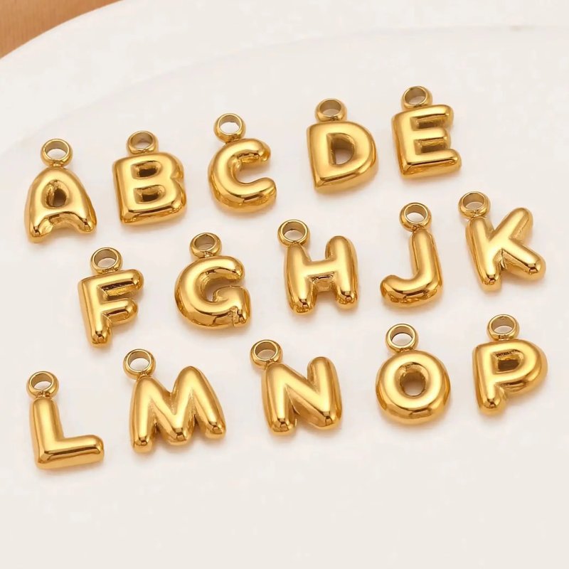 Mini Alphabet Charms for Jewelry
