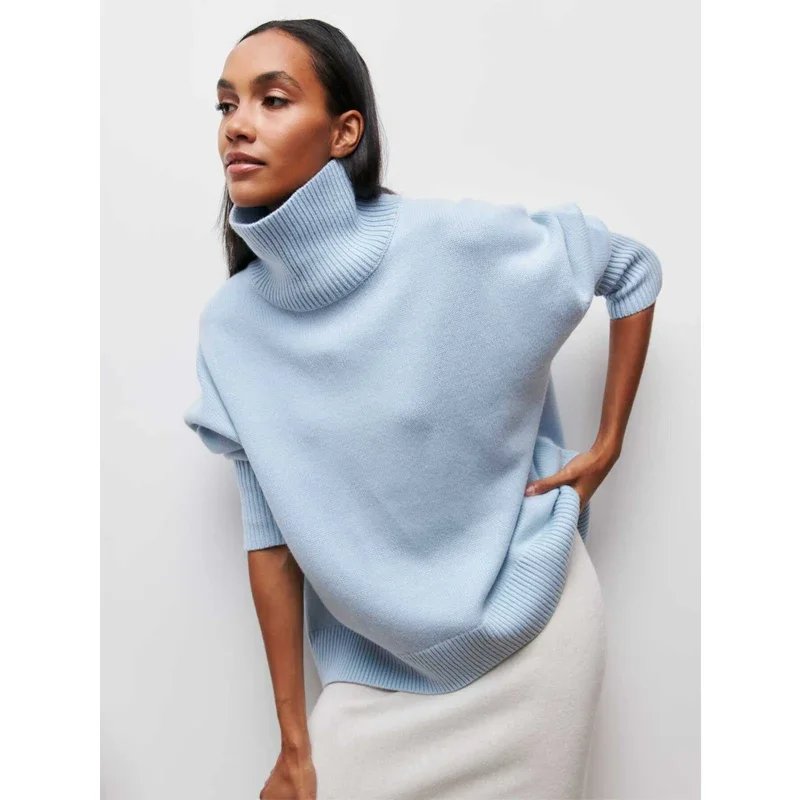 Elegant Loose Knit Sweater