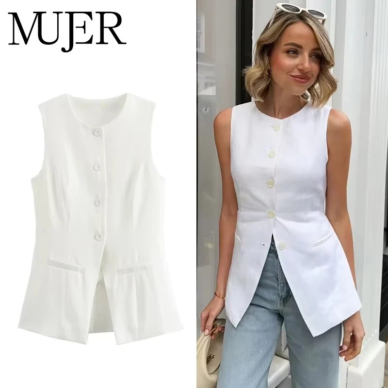 Stylish Women's Sleeveless Summer Vest