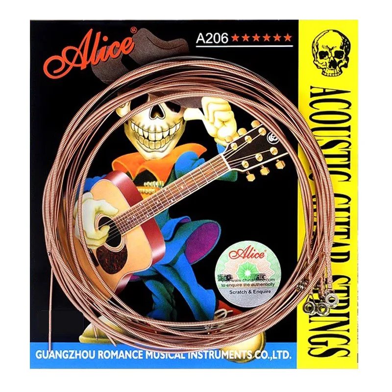 Alice A206 Acoustic Guitar Strings Set