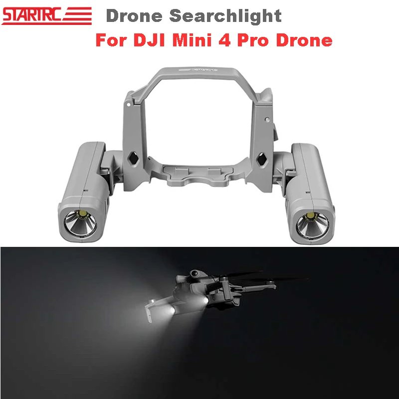 Rechargeable LED Searchlight for Drones