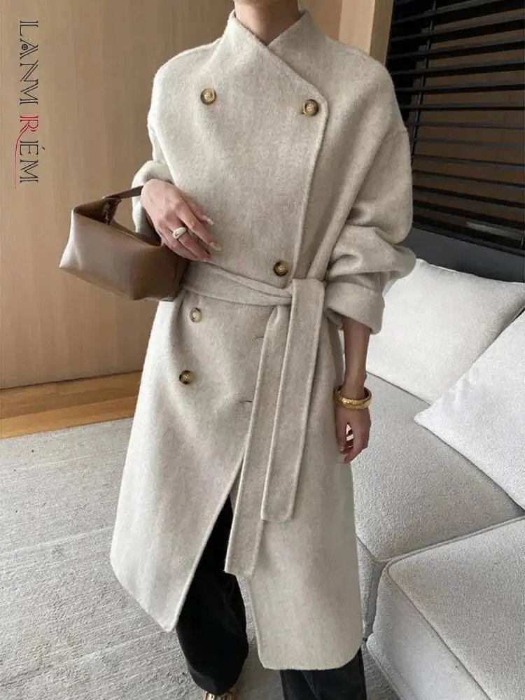 Elegant Wool Coat for Women