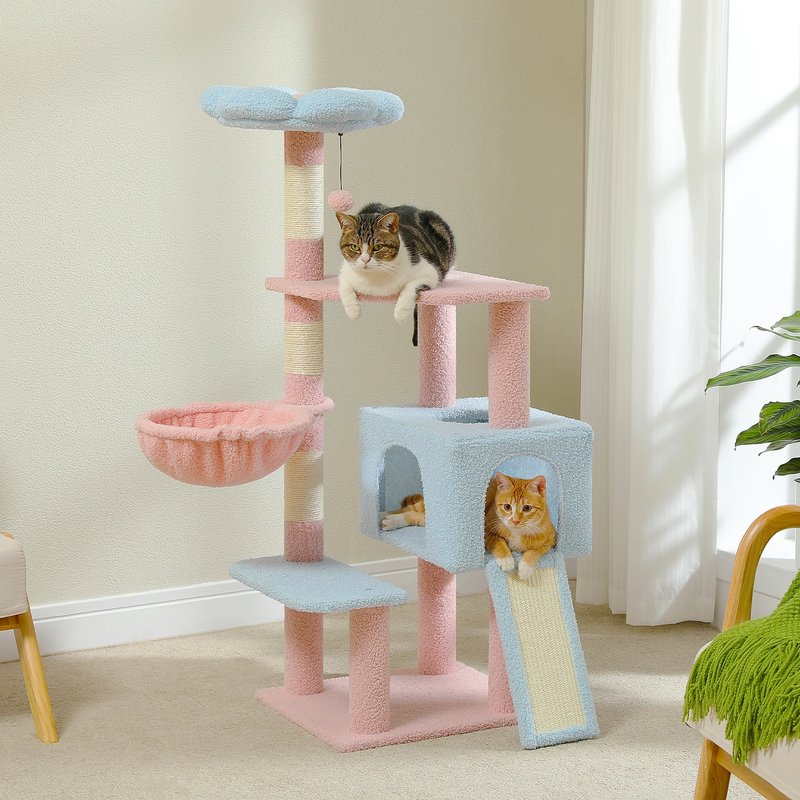 Multi-Level Cat Tree with Hammock