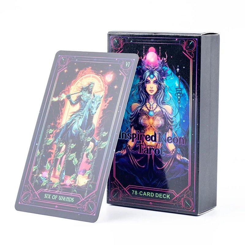 Neon Tarot Card Deck