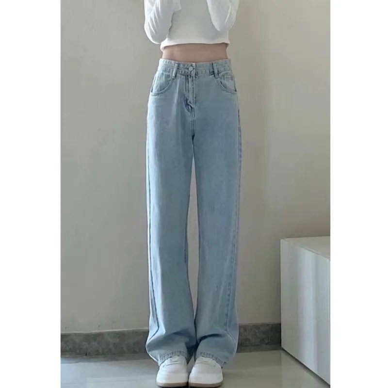 Vintage Wide Leg Denim Pants
