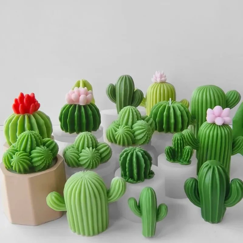 Cactus Aromatherapy Candle Mold