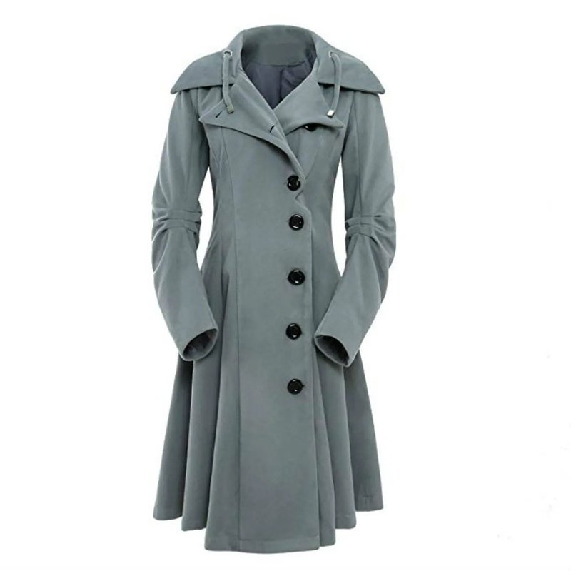 Elegant Gothic Trench Coat