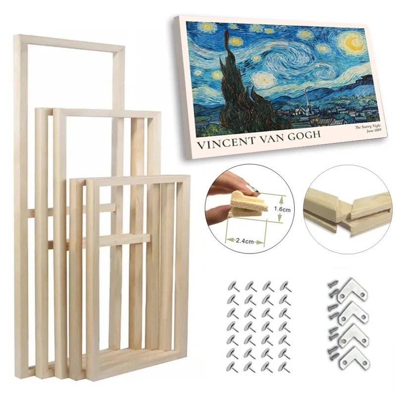 DIY Solid Wood Picture Frame Kit