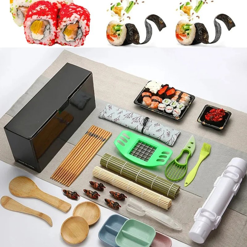 Sushi Rolling Kit with Bamboo Mat
