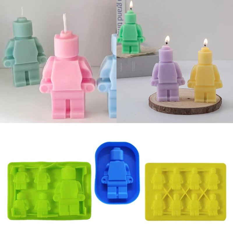 Creative DIY Candle Silicone Mold