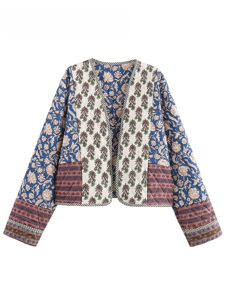 Vintage Patchwork Cotton Jacket