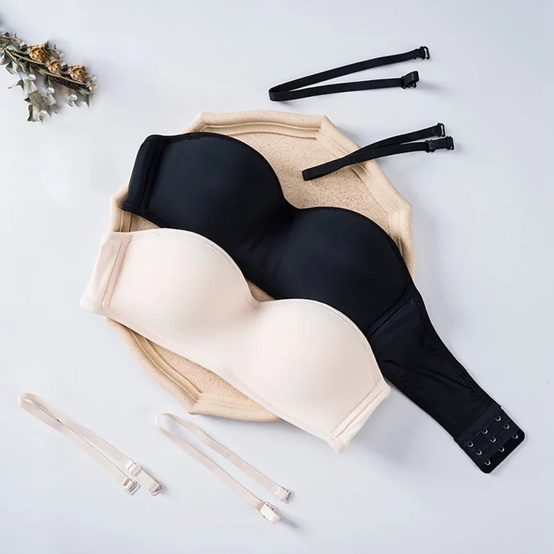 Seamless Strapless Bra for Women