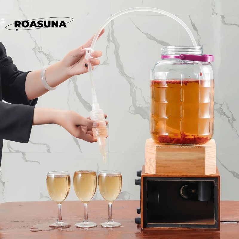 Home Brewing Kit with Siphon & Filter