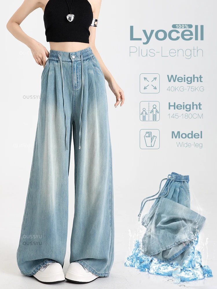 Luxury Soft Wide Leg Jeans