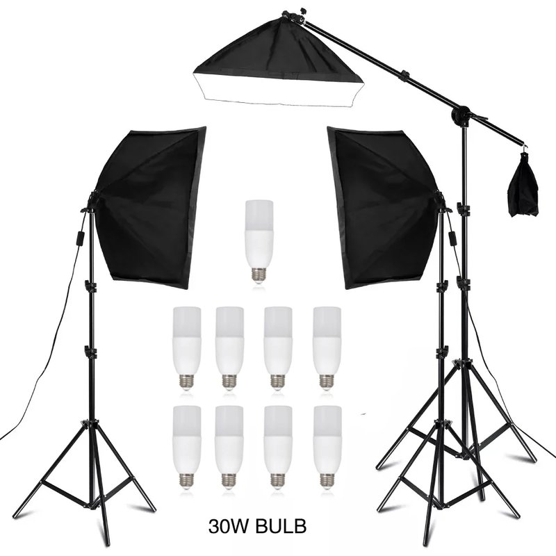 Professional Softbox Lighting Kit