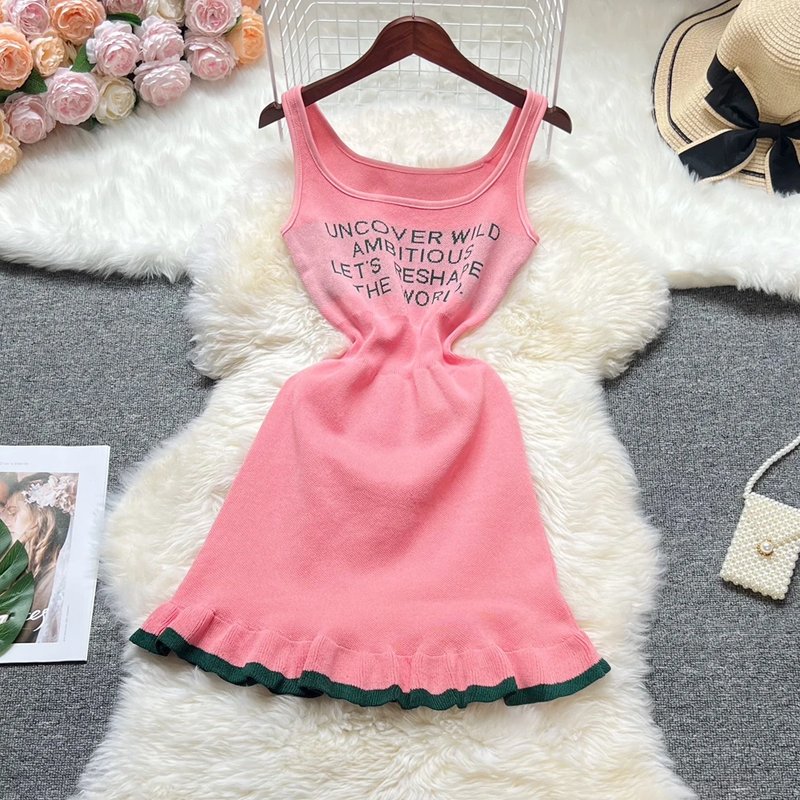 Chic Ruffled Mini Dress