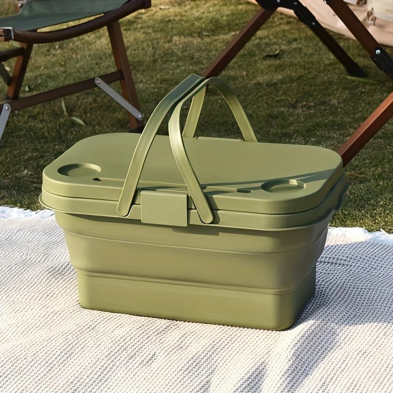 Portable Foldable Picnic Basket