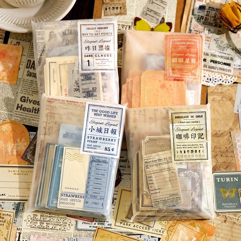Vintage Scrapbooking Paper Pack