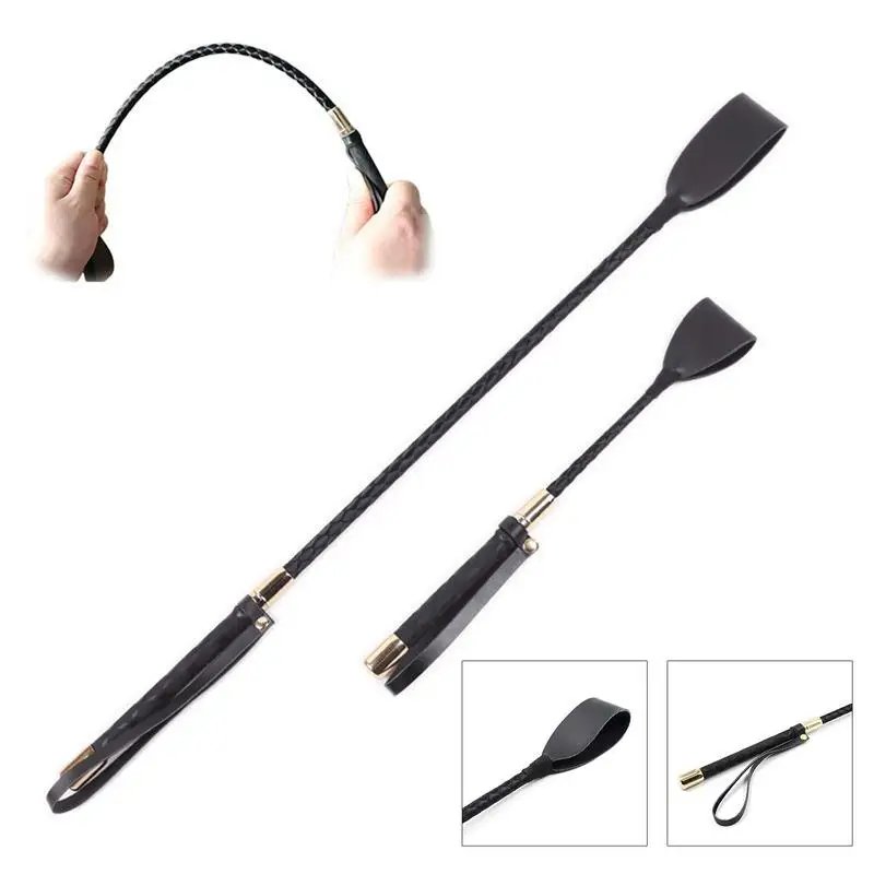 Equestrian Training Whip with Grip
