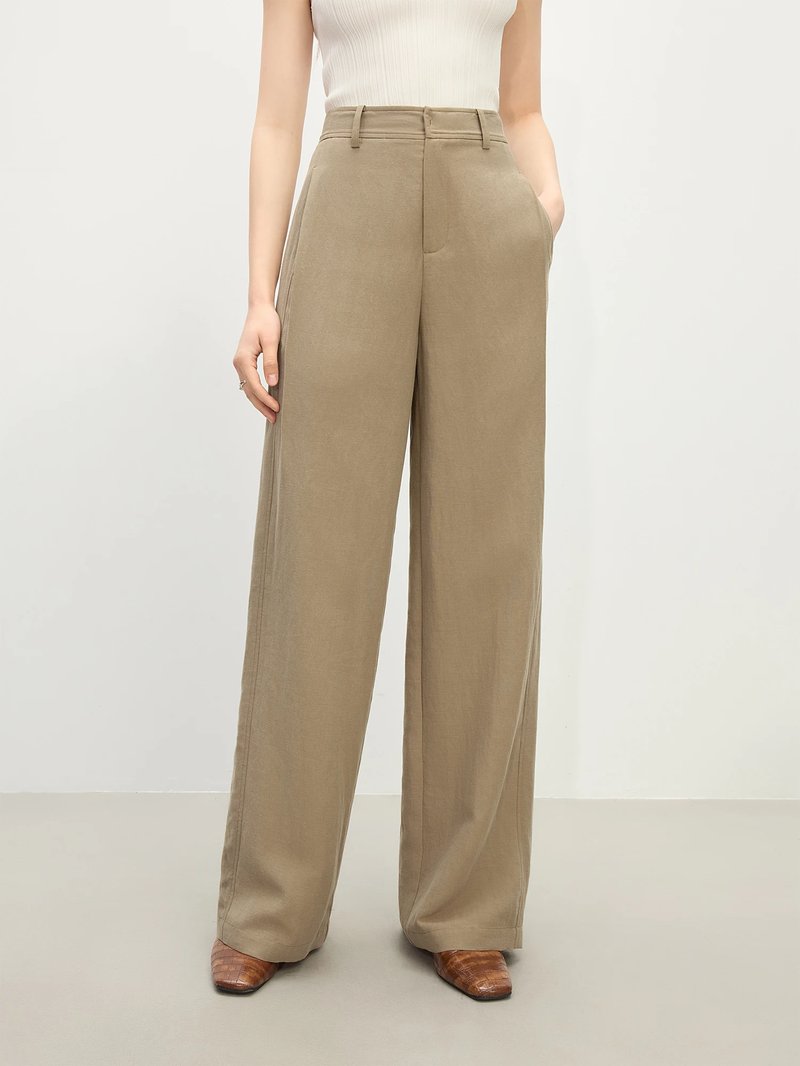Versatile Retro Paperbag Waist Pants