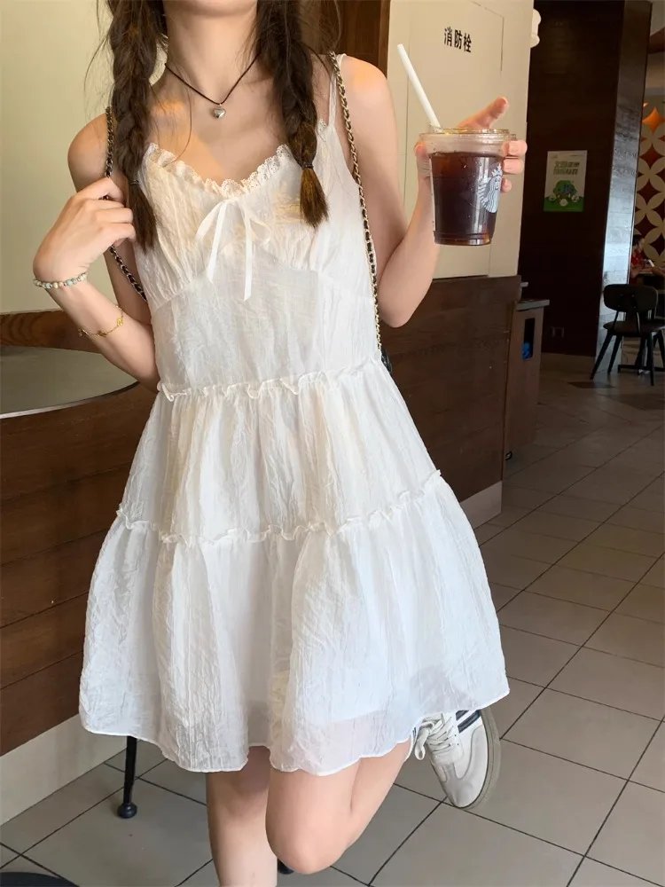 Vintage Lace Slip Dress for Women