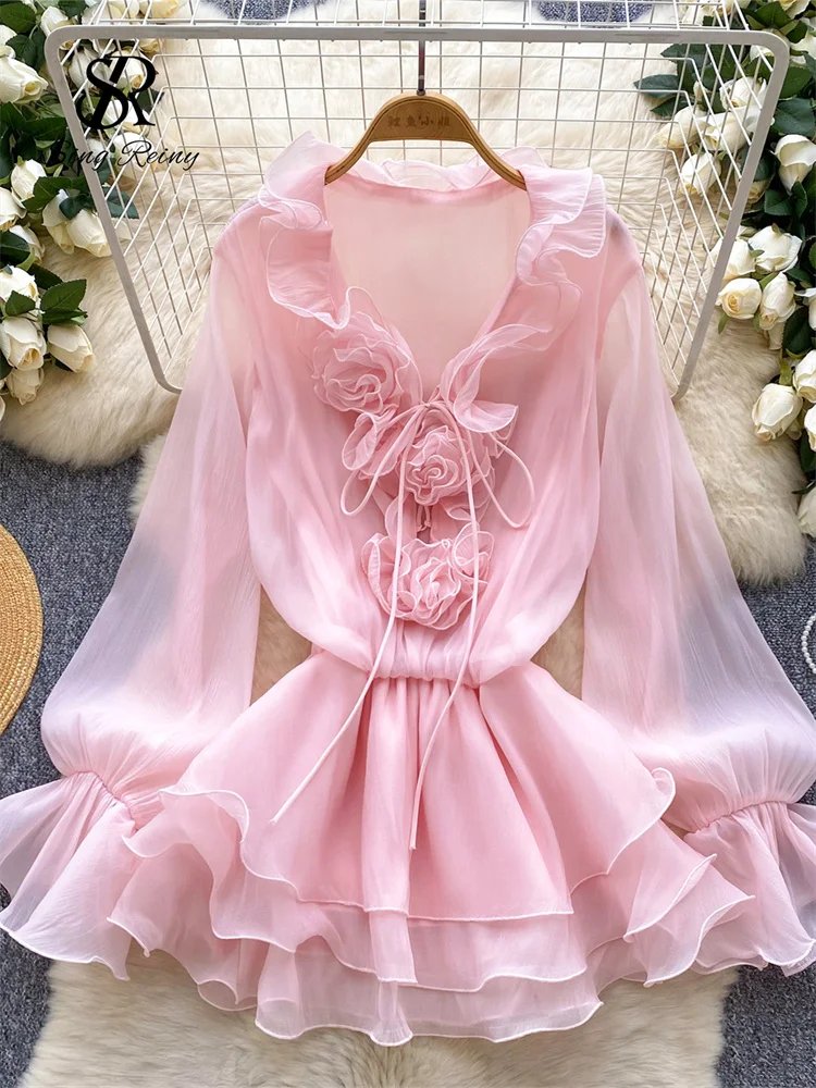 Bohemian Floral Beach Dress