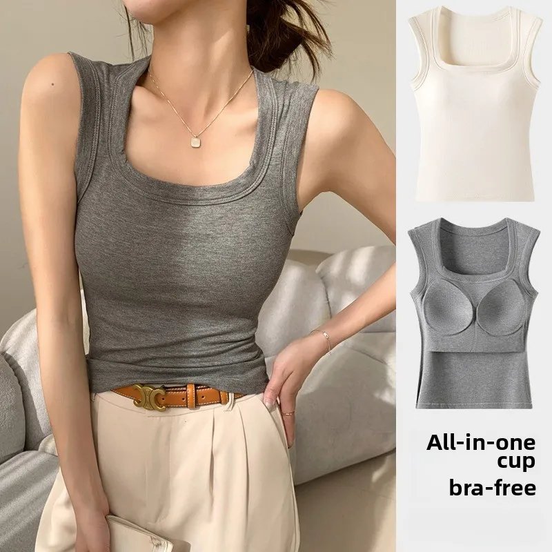 Seamless Bra Tank Top for Women
