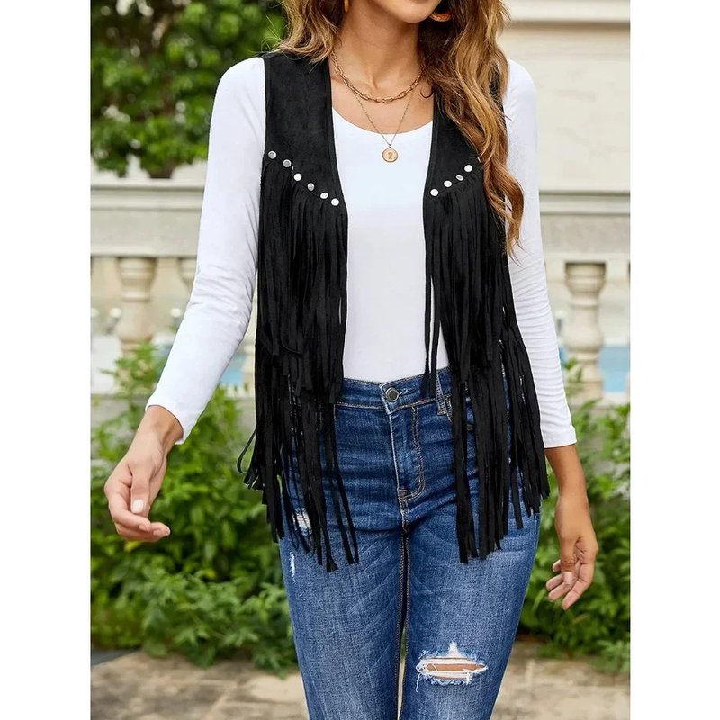 Chic Autumn Hippie Vest for Women