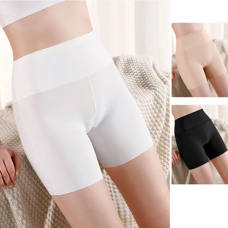 Summer Women's Ice Silk Safety Shorts