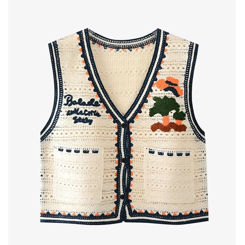 Boho Crochet Vest for Summer