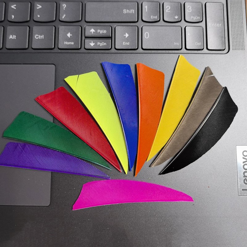 50 Natural Turkey Feathers for Archery