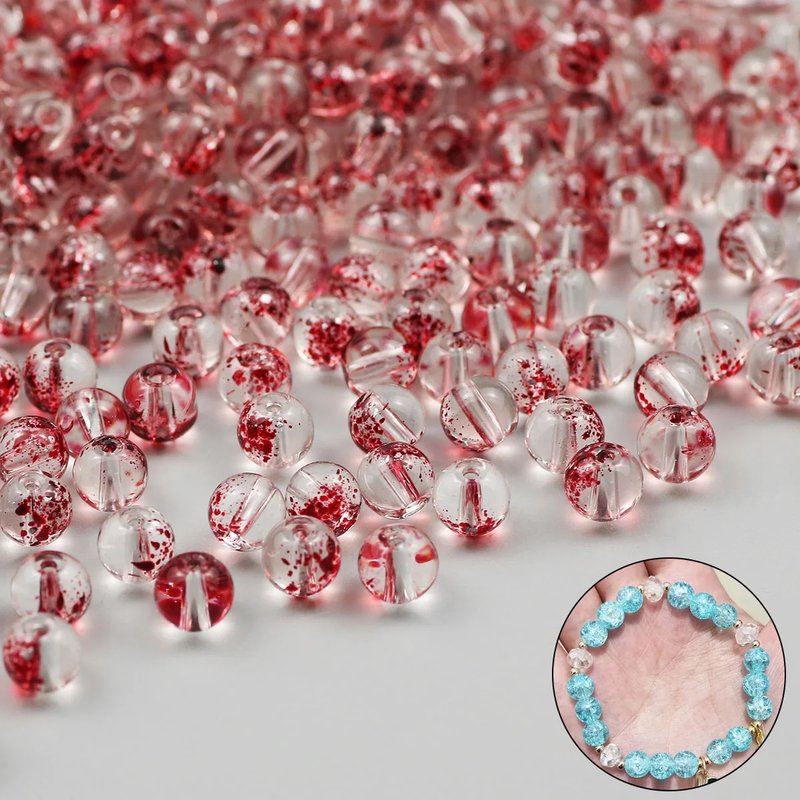 Red Translucent Austrian Crystal Beads