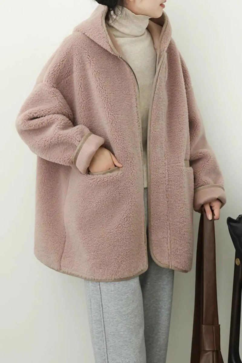 Cozy Oversized Sherpa Lined Coat