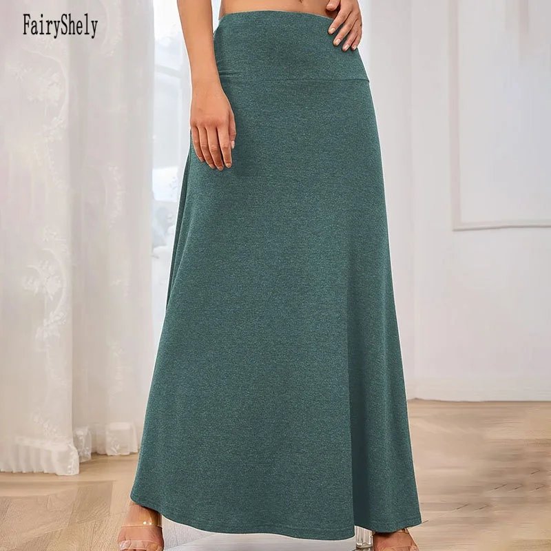 Elegant Summer Maxi Skirt