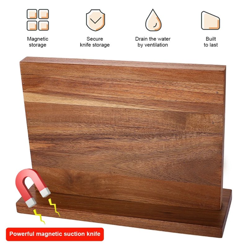 Double-Sided Magnetic Knife Block